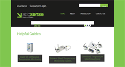 Desktop Screenshot of accsense.com